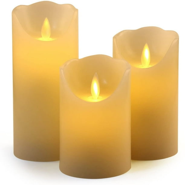 MMolecule LED Candle Lights with Exclusive Remote Control Auto Off