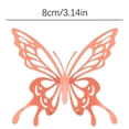 thumbnail image 1 of DPTALR 3D Vol Papillon Creux Décoration de Fête Festive Mise en Page en Carton Papillon Sticker Mural, 1 of 9