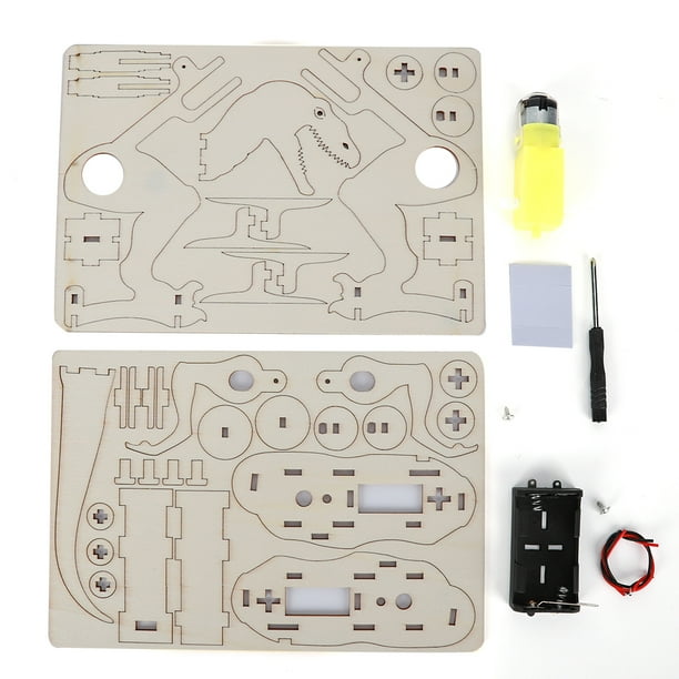Kit De Dinosaurio De Madera, Mejora La Capacidad De Práctica, Modelo De Juguete De Dinosaurio, Rompecabezas De Dinosaurio De Madera, 3D Eléctrico Duradero Para Niños Mayores De ANGGREK Ocean Broad Surfboard Fins