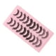 thumbnail image 3 of Juego de 10 pestañas postizas hechas a mano con rizo DD, pestañas postizas multicapa para mujer, 3 of 15