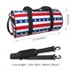 thumbnail image 2 of Fotbe American Patriotic Stars And Stripes Bolsa Deportiva de Lona Plegable con Estampado, Bolsa de Gimnasio con Bolsillo Seco/Húmedo, Bolsa de Viaje Ultraligera de Gran Capacidad, 2 of 6