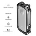 thumbnail image 3 of Amdohai C-ONE X2 Aluminum Alloy Protective Cage Case Action Camera Rig with Cold Shoe Mount Universal 1/4-inch Thread Magnetic Action Camera Mount Replacement for ONE X2, 3 of 5