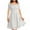 White, variant on Pntutb Womens Plus Size Women Summer Dresses Lace Casual Pullover Solid Sexy Short Sleeve Mini Dress White L