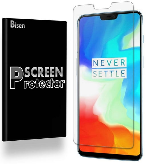 Fit For OnePlus 6 [4-Pack BISEN] Ultra Clear Screen Protector, Anti-Scratch, Anti-Shock