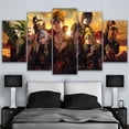 thumbnail image 1 of 5 Cuadros Decorativos Akatsuki Anime Canvas Listo Para Colgar 150x84cm Jungle Art Impresion Tela Arte, 1 of 6