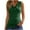 Army Green, variant on Hurxie Tank Top for Women Trendy Going Out Tops Sleeveless Shirts Ruched Business Casual Basic Tunic Tops Army Green M