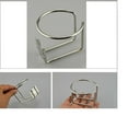 thumbnail image 3 of Stainless Steel Drink/Beverage/Cup Holder Mount Bracket Suction For Boats, Pontoons, Canoes, Kayaks, Lawn Chairs, 3 of 7