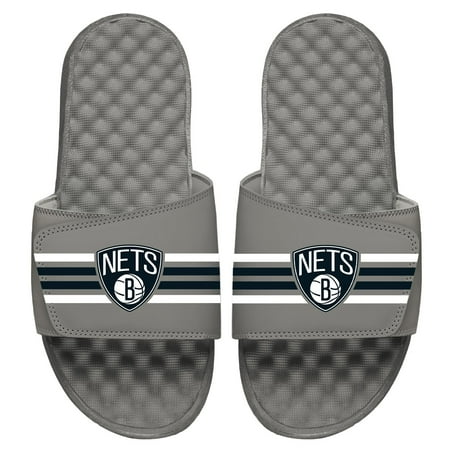 

Youth ISlide Gray Brooklyn Nets Stripes Slide Sandals