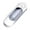 Silver, variant on EcoVerve USB Direct Plug In MP3 Long Standby Memory MP3 Dry USB 4GB/8GB With Screen Battery Lyrics Display MP3/MP4 Player