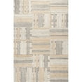 thumbnail image 6 of Rugs USA Deco Striped Tile Wool Area Rug, 4' x 6', Palmer Beige, 6 of 9