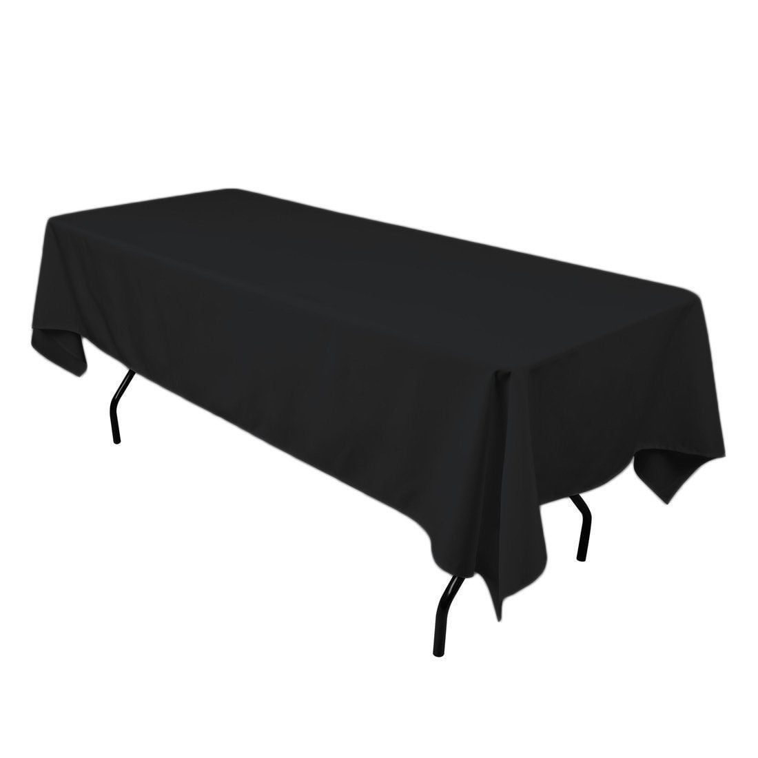15 Pack 60×126 Seamless Polyester Tablecloths 18 Colors 