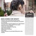thumbnail image 3 of Vent Bass Domes for MiniFit, High Translucency Anti Static Soft 10pcs Double Vent 6mm Bass Domes  for Replacement, 3 of 7