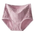 thumbnail image 1 of Womens Briefs Underwear Plus Size High Waist Solid Color Womens Lace Underwear, 1 of 3