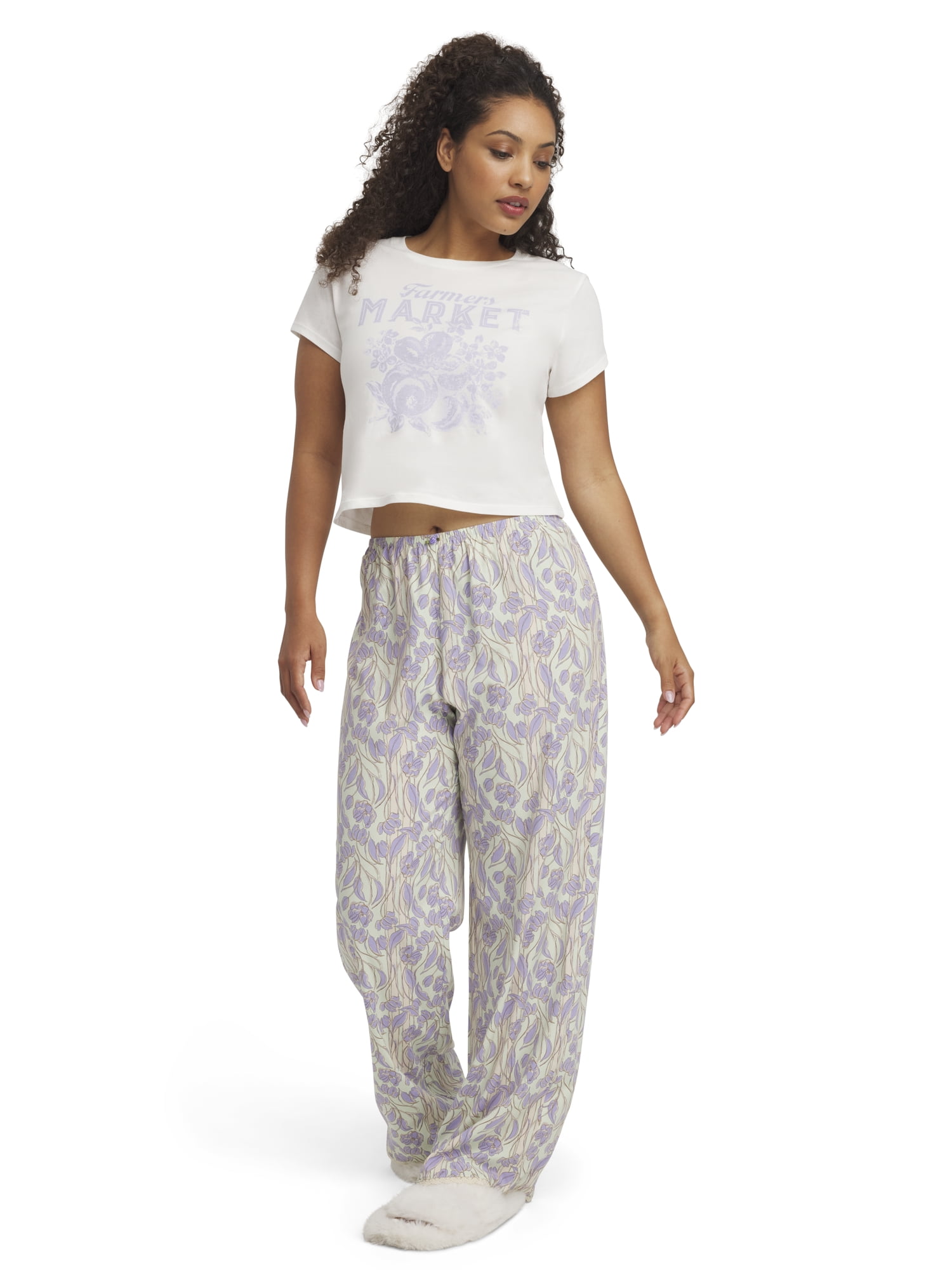 Mills by Millie Bobby Brown Women's Sleep Stretch Jersey T-Shirt, Sizes XS-XXXL