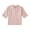 Light Pink, variant on Linen Shirts For Girl 3/4 Sleeve V Neck Blouses Buttons Loose Fit T Shirts Solid Color Summer Holiday Tops Long Shirt Kids Long Sleeve T Shirt