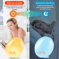 thumbnail image 3 of Simular el amanecer y el atardecer para ayudar a dormir Ambiente colorido Luz LED de noche pequeña Luz de despertador natural Reloj despertador, 3 of 7