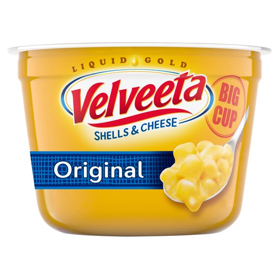 2 Pack - Velveeta Shells & Cheese Original Big Cup - 5 Oz Package May Vary