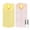 Pink Yellow, variant on Flameless Candles Light, Set of 3 Pastel Spring LED Candles with Remote & Timer, Flickering Easter Pillar Candles Battery Operated, Real Wax Electric Candles for Home Spring Easter Decor