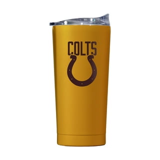 Indianapolis Colts 18oz Coffee Tumbler with Silicone Grip