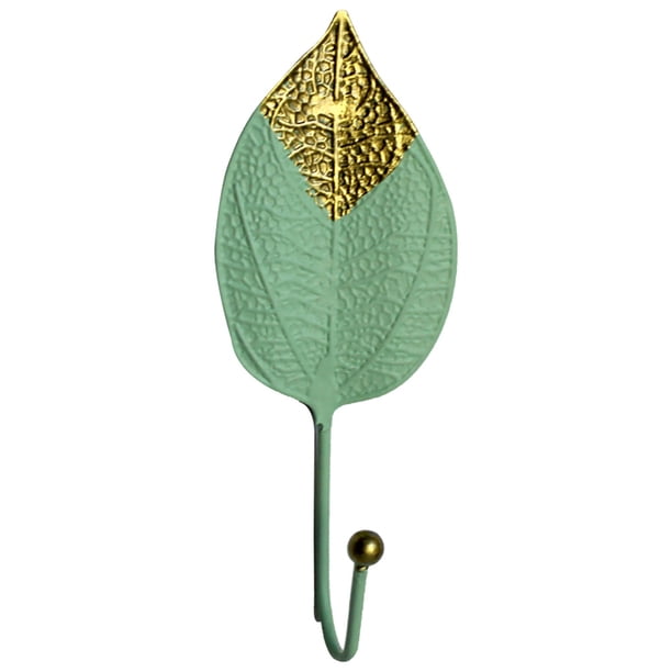 Advancent Mini gancho de pared colgante de hierro Retro para ropa, sombrero de llave, abrigo, colgador de Metal, organizador, accesorios de almacenamiento Juegos de accesorios de baño F verde Advancent HA002251-12
