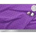 thumbnail image 2 of Soimoi Purple Silk Fabric Rainy Cloud & Wind Wheel Nature Print Sewing Fabric Yard 44 Inch Wide, 2 of 3