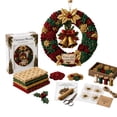 thumbnail image 3 of Clearance! Christmas 3D Fabric Poke Wreath DIY Kit for Adults & Beginners , Holiday Gift for Home Hanging Decor (Bell), 3 of 7