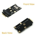 thumbnail image 3 of M.2 Wifi Adapter Mini PCIE Wireless Network Card to M2 NGFF Key A+E Wifi Card Raiser with Slot, 3 of 8