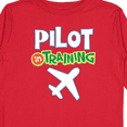 thumbnail image 4 of Inktastic Pilot in Training Airplane Boys Future Job Boys or Girls Long Sleeve Toddler T-Shirt, 4 of 5