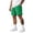 Green, variant on Satingcolo Men's Casual Shorts Summer Beach Vacation Trunks Elastic Waist With Two Pockets Classic Fit Lightweight Athletic Shorts Pink M