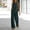 Navy, variant on MOJOGO Womens Casual 2 Piece Outfits Irregular Hem Tank Top and Drawstring Palazzo Linen Tees Pants Set for Summer Vacation Lounge Office Dark Gray S