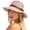 Light Pink, variant on Breezora Women Packable Summer Sun Hat 50 Wide Brim Foldable Bucket Garden Sunhat For Travel
