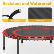 JOZ Mini Trampoline, 40 inch Fitness Trampoline with Bungees,Rebounder Trampoline for Adults/Kids, Workout 300 lb Weight