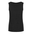 thumbnail image 6 of Summer Sleeveless Top For Women Casual Slim Solid Color Buttons Pullover Vest Ladies Loose Beach Camisole Top, 6 of 7