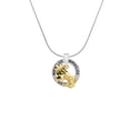 thumbnail image 2 of Delight Jewelry Goldtone 3-D Lion Miracles Ring Charm Necklace, 18", 2 of 4