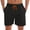 Black, variant on Mens Beach Shorts Athletic Breathable Quick Dry Swimming Shorts Casual Elastic Waist Drawstring Bermuda Short for Swimming, Surfing, Water Activities, Black 3XL