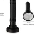 thumbnail image 4 of UV Flashlight Torch Light 100 Ultra Violet LEDs Pet Urine Spot Detector-Black-, 4 of 5