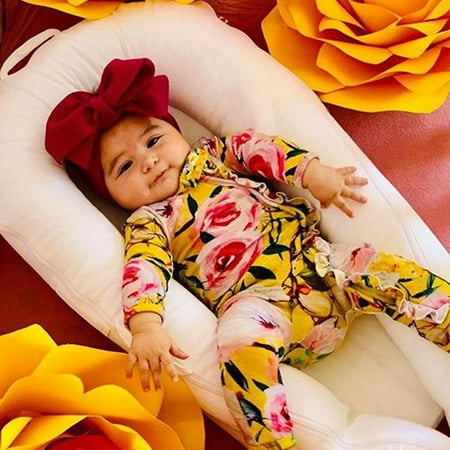 

THE WILD Toddler Girl Boy Footed Sleeper Romper Headband Clothes Outfits