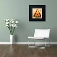 thumbnail image 3 of Trademark Fine Art "Bow Purse Black on Orange" Canvas Art by Roderick Stevens, Black Matte, Black Frame, 3 of 4