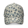 thumbnail image 2 of Summer Beach Palm Trees Baseball Cap, Lightweight Quick-Drying Dad Hat with Sweat Absorption, Ocean Sunset with Palm Trees and Tropical Beach Sunset Pattern Adjustable Cap for Daily Wear and Gifts, 2 of 6