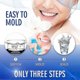 thumbnail image 5 of Best Seller 8pcs Mouth Guard For Grinding Teeth, Anti Grinding Bite Guard Moldable Dental For Clenching Teeth At Night, 2 Size, 5 of 5
