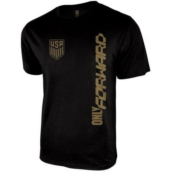Icon Sports U.S. Soccer USMNT Adult ONLY FORWARD T-Shirt - Black