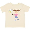 thumbnail image 3 of Inktastic Tennis Girl Girls Baby T-Shirt, 3 of 5