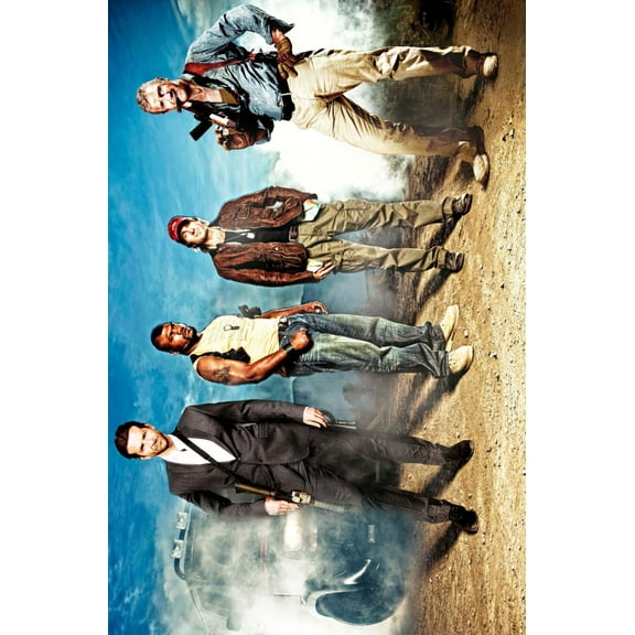 The A Team Movie poster Metal Print 12x16 Large Print on Metal 12x16 Square Adults Best Posters
