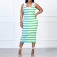 thumbnail image 1 of WILLBEST Vestidos de Mujer Vestido Cruzado Ajustado de Colores Cómodo y Sexy para Mujer Vestido Casual Chica, 1 of 3