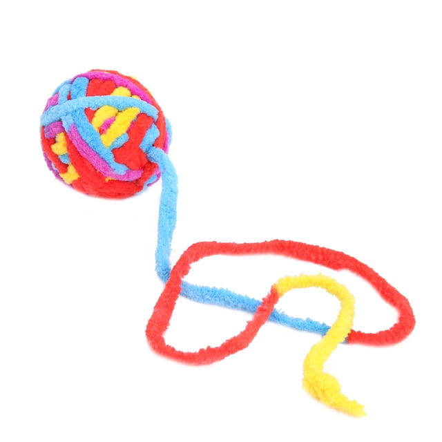Kuymtek Interactivos para Con Pelota Peluche para Gatos para Masticar Molares (05)