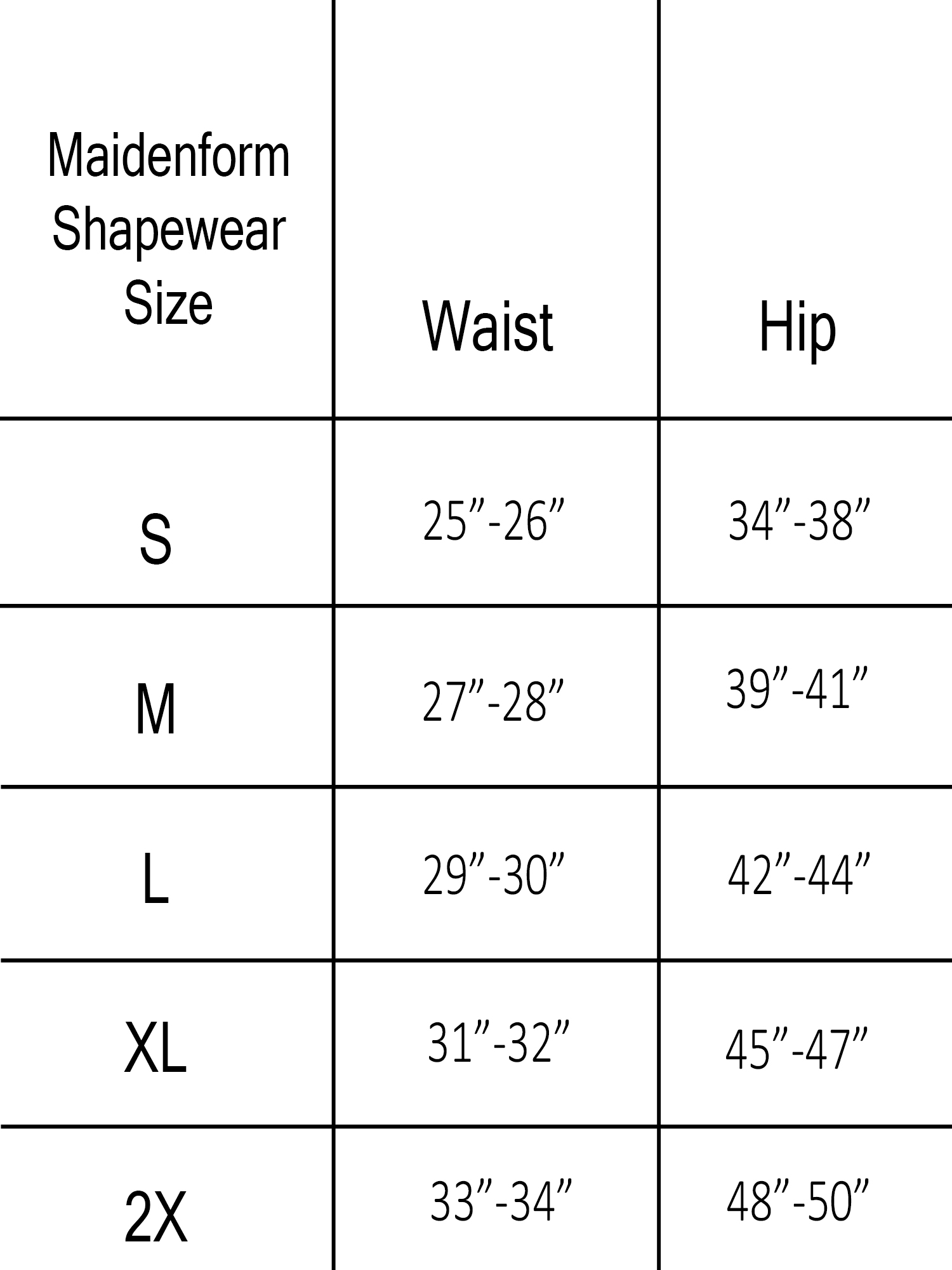 Maidenform Women Shapewear Tummy Control Hi-Waisted Thigh Slimmer ...