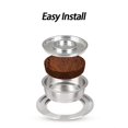 thumbnail image 6 of Coffee Pods Converter Reusable Coffee Pods Adapter Stainless Steel Texture, 6 of 7