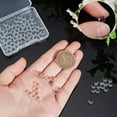 thumbnail image 3 of 100 Pcs Glass Quartz Beads 6mm Quartz Pearl Balls Beads Clear Undrilled Round Glass Beads No Hole Crystal Clear Glass Charm Beads for DIY Jewelry Making Home Decorations, 3 of 6