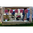 thumbnail image 4 of Hanging Baskets Artificial Flowers for Outdoor Interior Decor, Artificial Daisies Flowers shrubs Flowers Plants with Baskets for Home Porch Garden Patio Patio Spring Decoration(Pink), 4 of 5