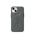 thumbnail image 3 of UAG iPhone 13 Case [6.1-inch screen] Sleek Ultra-Thin Shock-Absorbent Civilian Protective Cover, Silver, 3 of 5